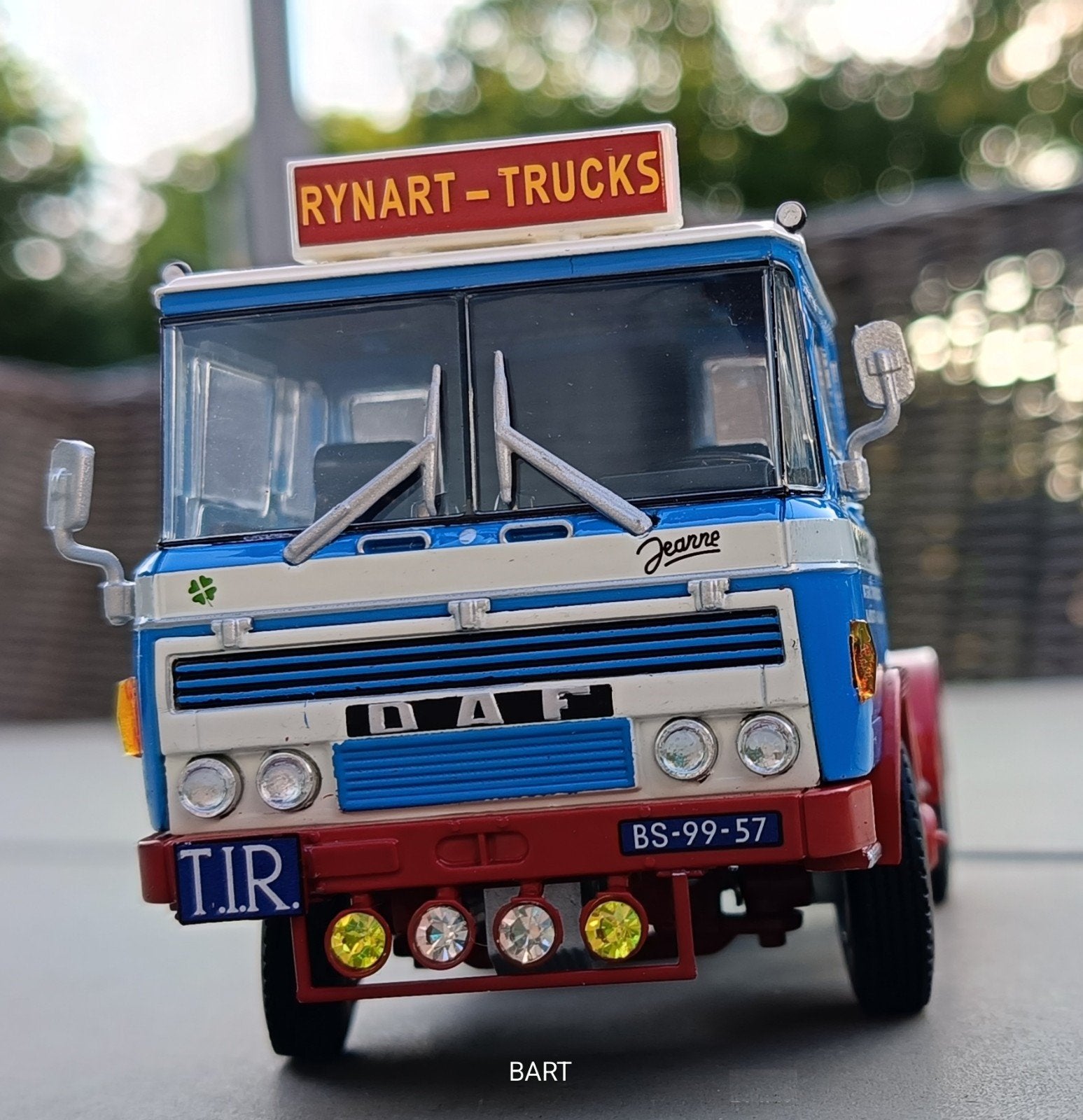 DAF 2600 RYNART TRUCKS TREKKER WSI, Ophalen of Verzenden, Zo goed als nieuw, Bus of Vrachtwagen, Wsi