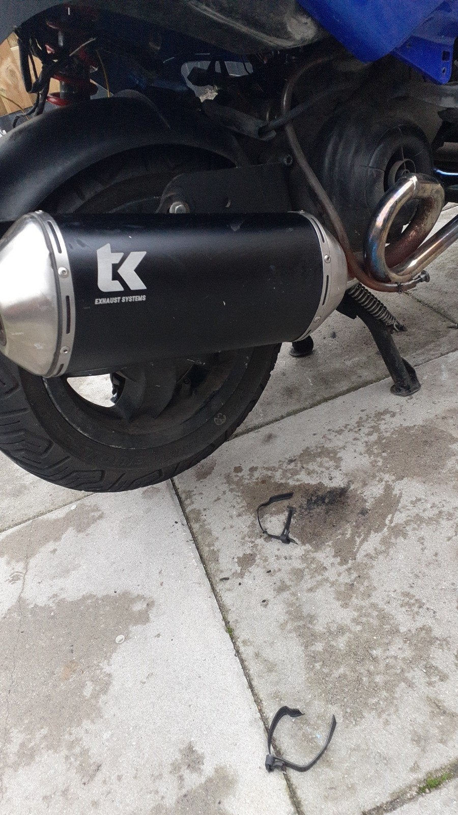 80cc Piaggio zip blok met turbo kit uitlaat zonder 123, Ophalen of Verzenden, Zo goed als nieuw, Blok, Piaggio