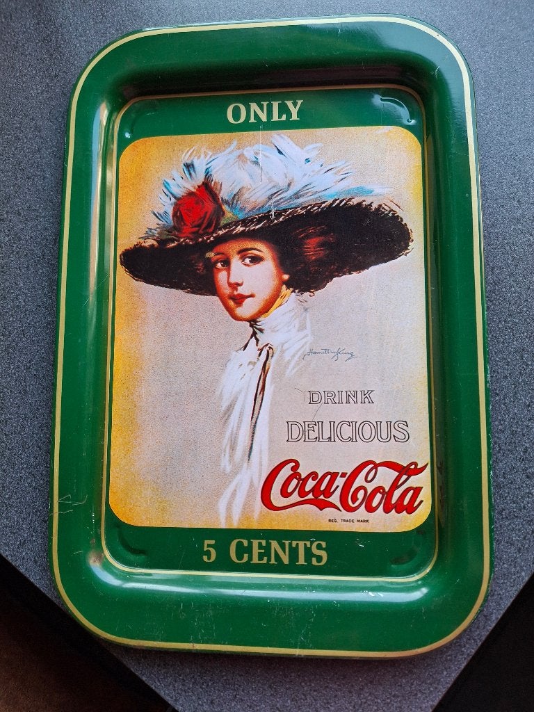 coca cola dienblad, Ophalen of Verzenden, Gebruikt, Gebruiksvoorwerp
