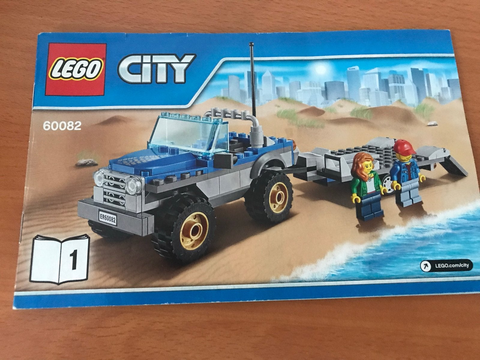 Lego City 60082 Transporter met een strand buggy, Kinderen en Baby's, Speelgoed | Duplo en Lego, City, Lego, Ophalen of Verzenden