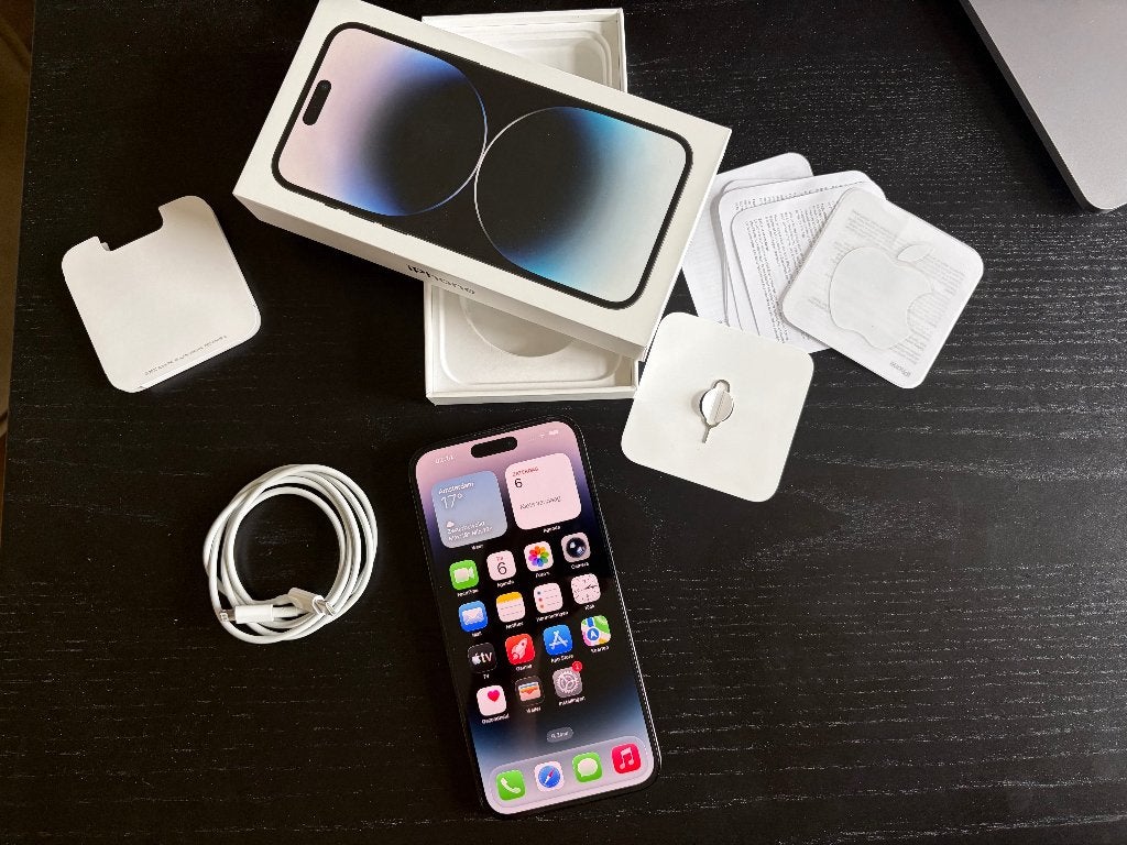 Apple iPhone 14 Pro Max, 128GB opslag Zwart, Telecommunicatie, Mobiele telefoons | Apple iPhone, Ophalen, 128 GB, Zwart, Zo goed als nieuw