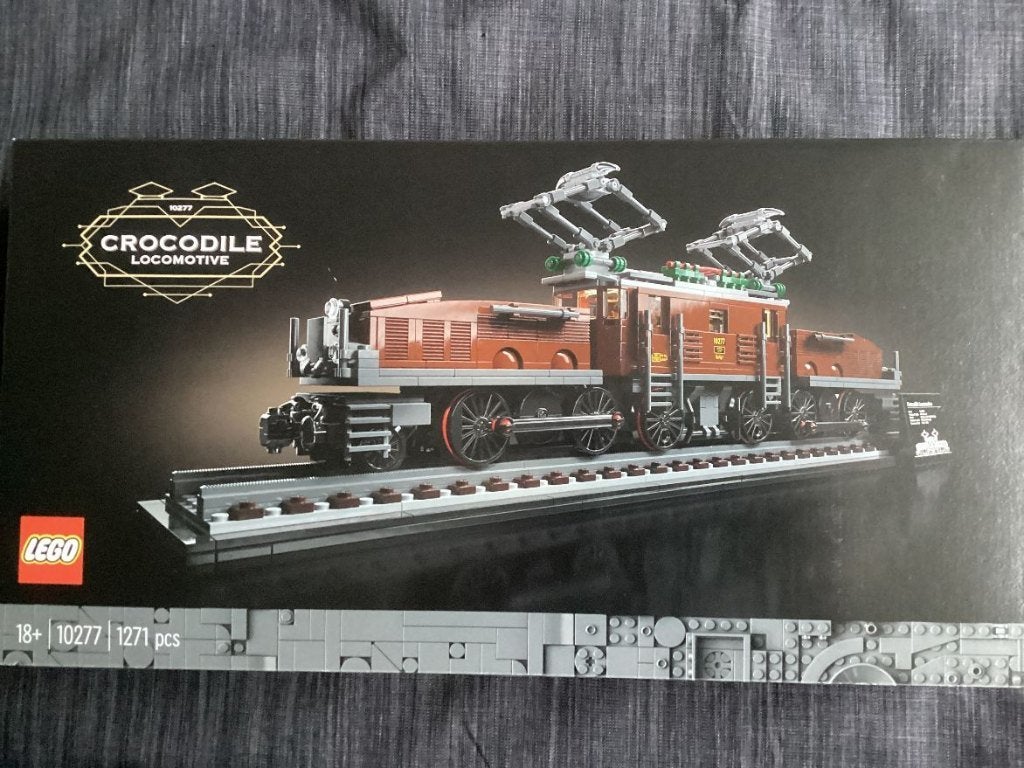 NIEUW Lego Creator Expert Crocodile Locomotief (10277), Kinderen en Baby's, Speelgoed | Duplo en Lego, Lego, Nieuw, Ophalen of Verzenden