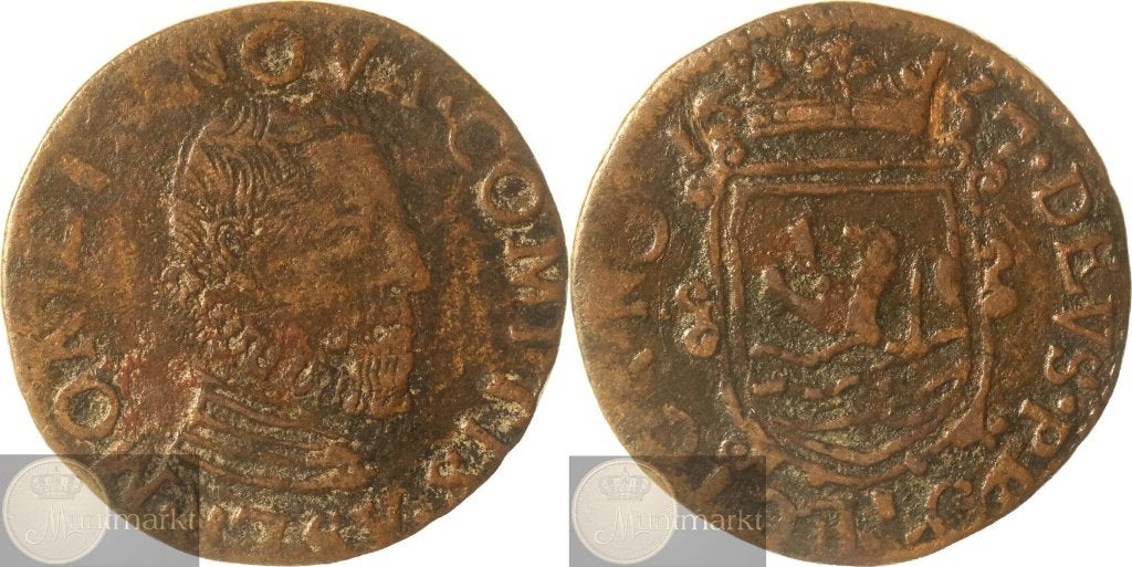 Reckheim - Oord 1657 'Ferdinand d'Aspremont-Lynden', Postzegels en Munten, Munten | Nederland, Ophalen of Verzenden, Vóór koninkrijk
