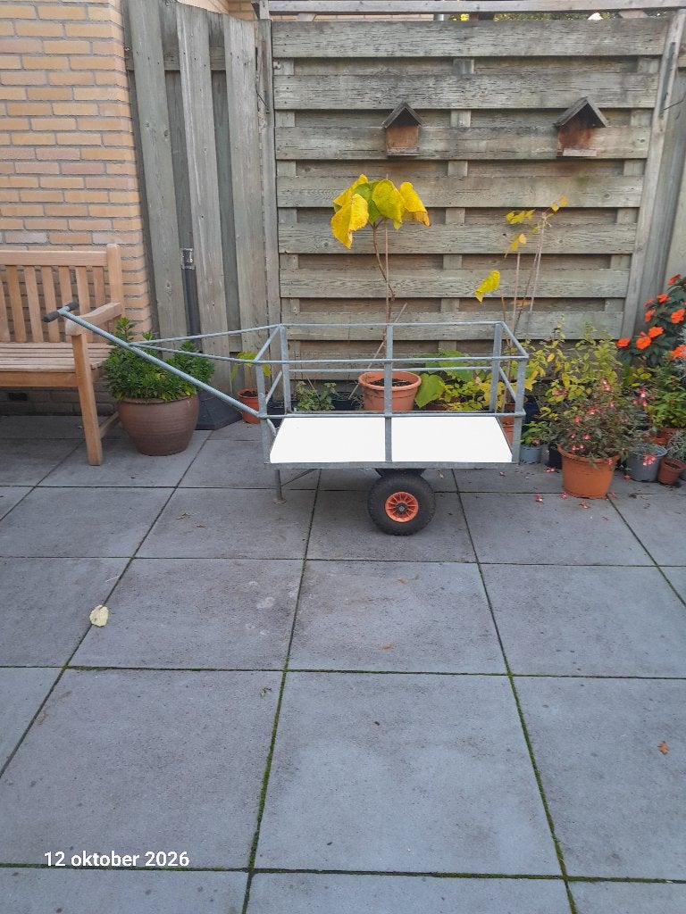 Handkar, 100 liter of meer, Ophalen, Gebruikt, Transportkar