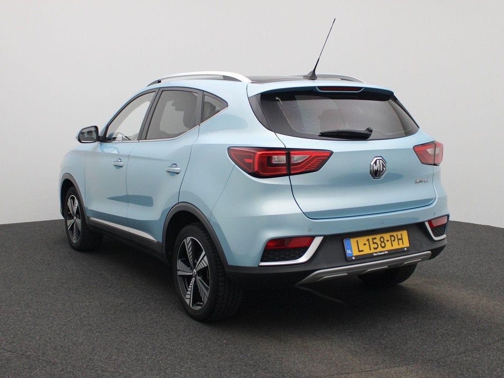 MG ZS EV Luxury 45 kWh | Navi | Leder | Panoramadak | Camera, Auto's, MG, Gebruikt, 143 pk, 1507 kg, 263 km