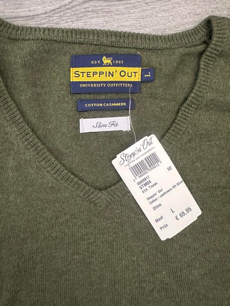 Steppin’out trui, Ophalen of Verzenden, Nieuw, Maat 52/54 (L), Groen