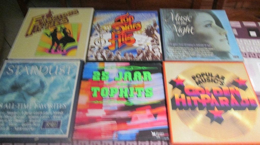 6 Boxen met 50 LP's - Verzamelalbums, Ophalen of Verzenden, Zo goed als nieuw, Overige formaten, Pop