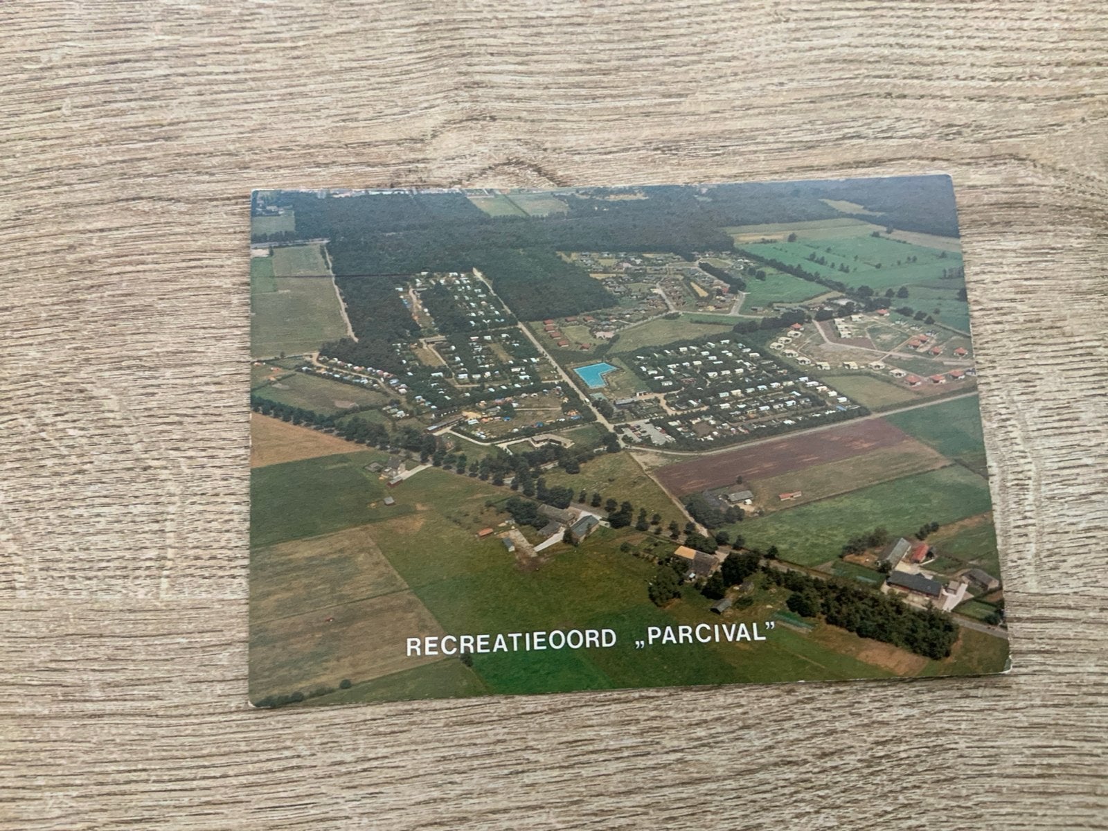 Recreatieoord Parcival Schaijk 1976, Verzamelen, Ophalen of Verzenden, 1960 tot 1980, Gelopen, Noord-Brabant