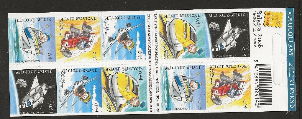 Belgie, boekje Transport no 3421/3425, postfris, Ophalen of Verzenden, Postfris
