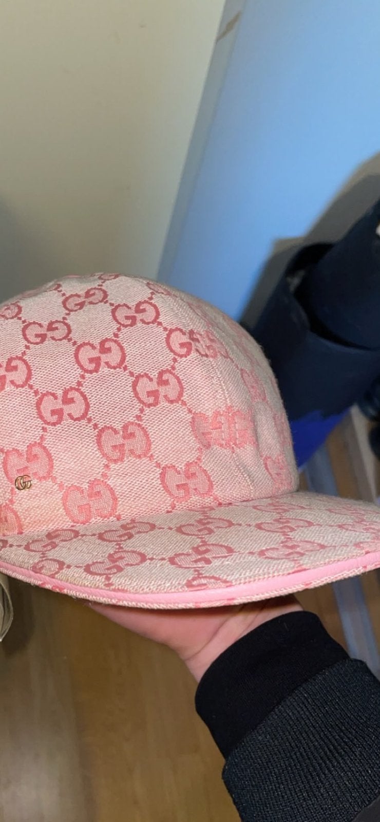 Gucci pet roze, Kleding | Heren, Ophalen of Verzenden, Zo goed als nieuw
