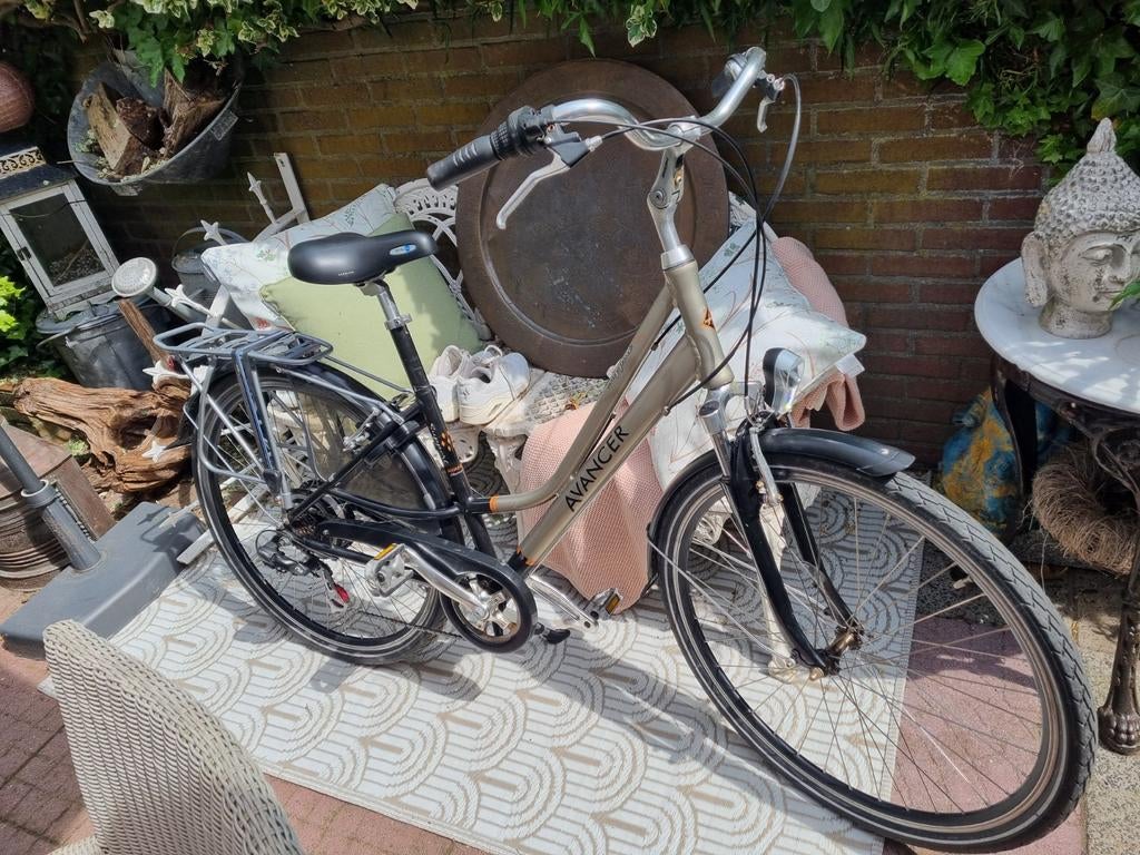 Avancer support damesfiets 6 versnellingen, Velgrem, Versnellingen, Zo goed als nieuw, 50 tot 53 cm