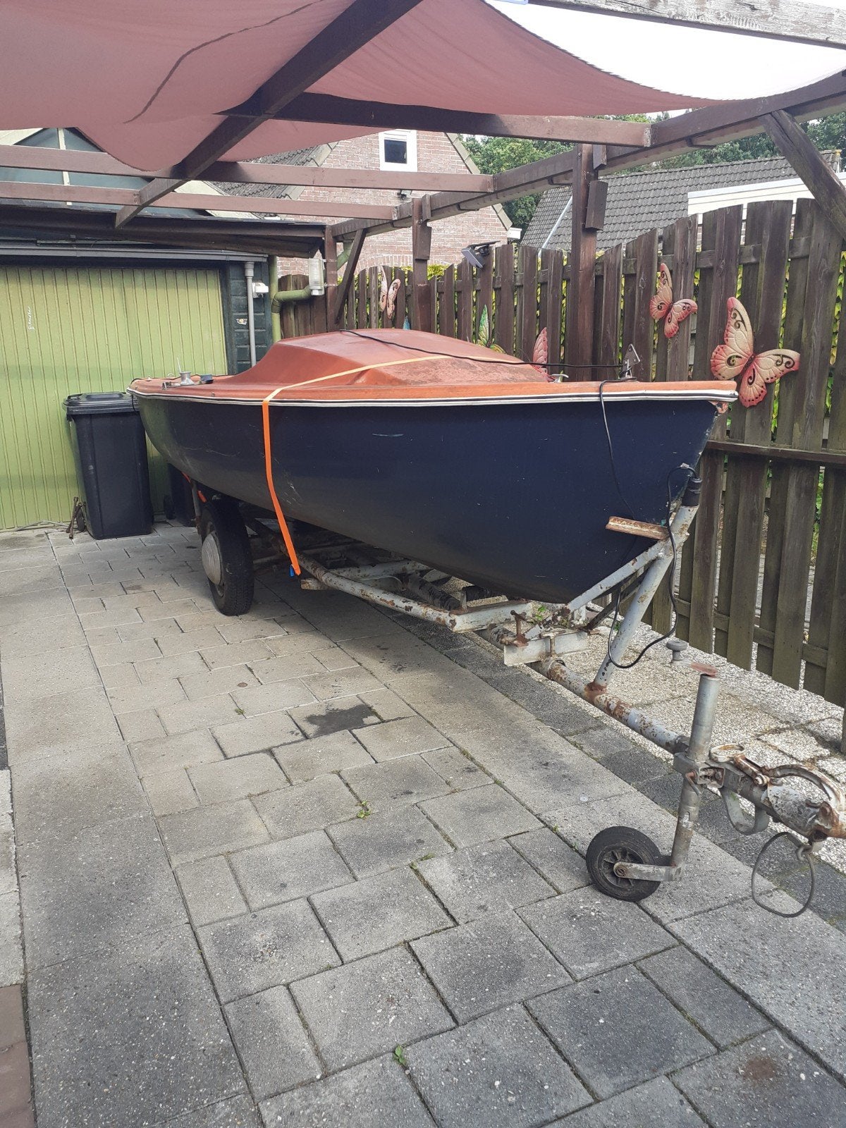Bootje met trailer 125 euro, Ophalen, Overige typen, Motorboot