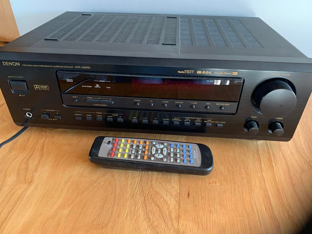 Mooie digital Surround receiver Denon, Audio, Tv en Foto, Versterkers en Receivers, 120 watt of meer, Denon, Ophalen of Verzenden