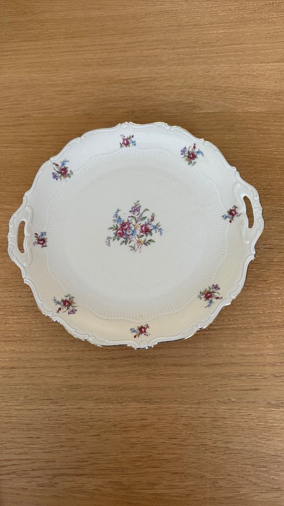 Antieke gebaksschaal, Ophalen of Verzenden
