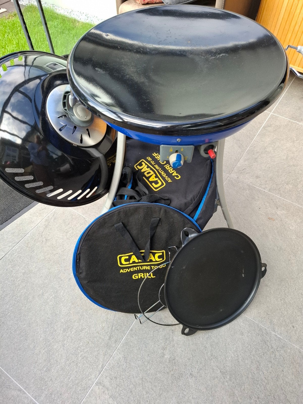 Cadac Carri Chef 2 BBQ/Grill - Draagbaar en Compleet, Ophalen, Gebruikt, Cadac