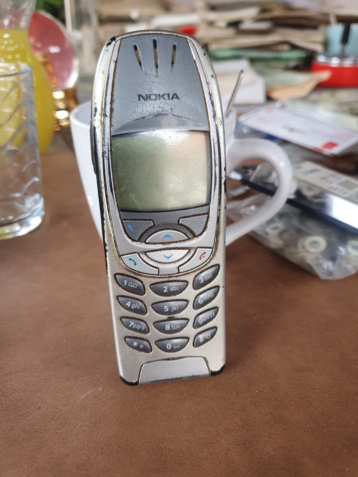 Oude Nokia telefoon uit zolderopruiming - Teab, Gebruikt, Geen camera, Fysiek toetsenbord, Ophalen of Verzenden