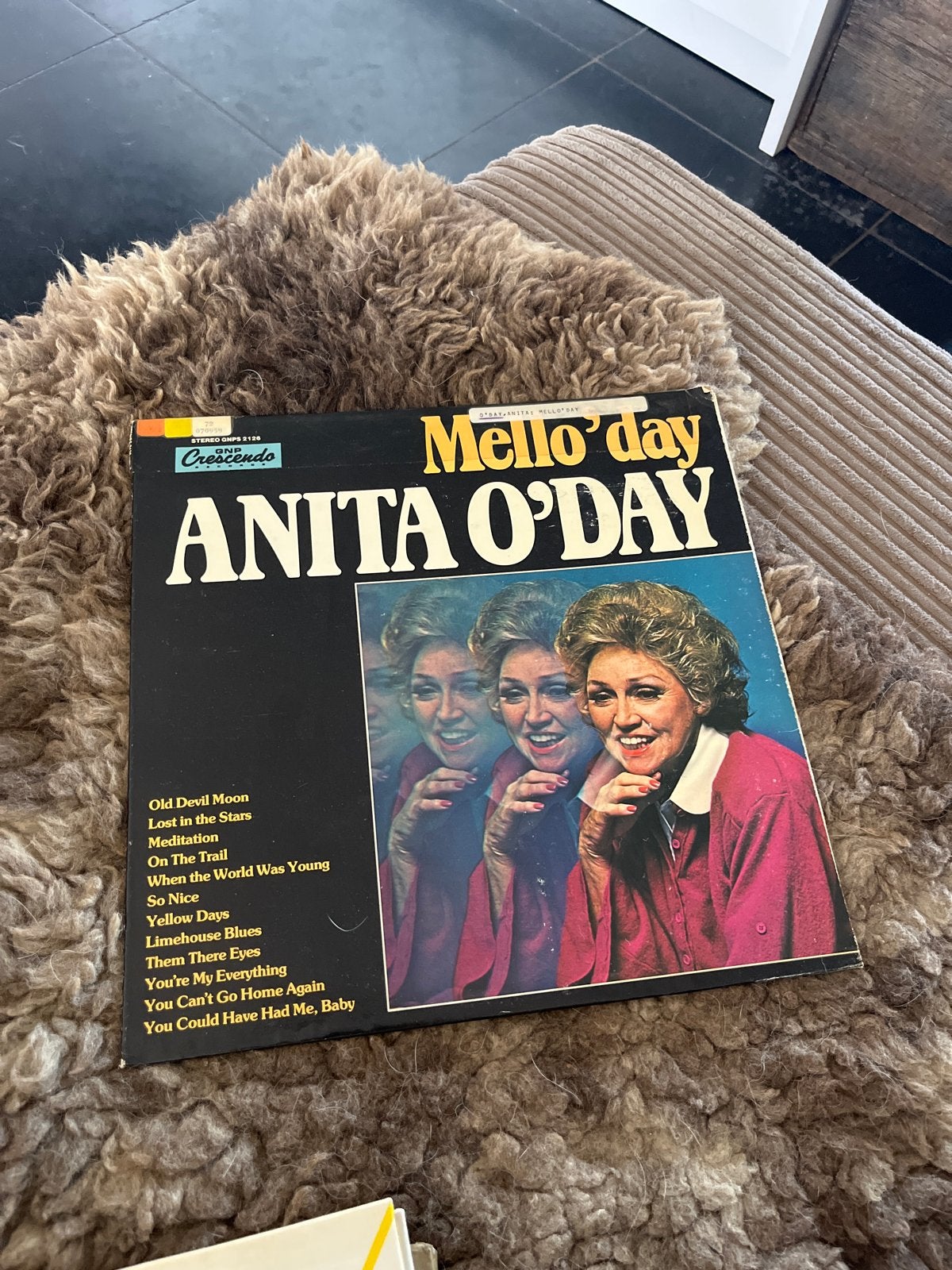 Anita O'Day - Mello'day LP (Jazz/Pop)