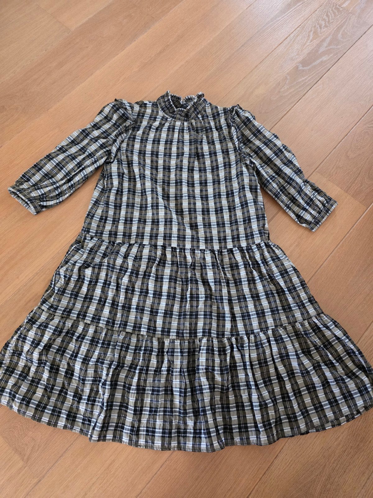 Grijs/Zwarte jurk, C&A, maat M, Kleding | Dames, Maat 38/40 (M), Nieuw, Ophalen of Verzenden, Grijs
