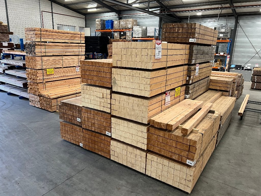 Red class wood | douglas | hout | 140x140 | 45x145 | 120x120, Ophalen, Nieuw, 250 cm of meer, Planken
