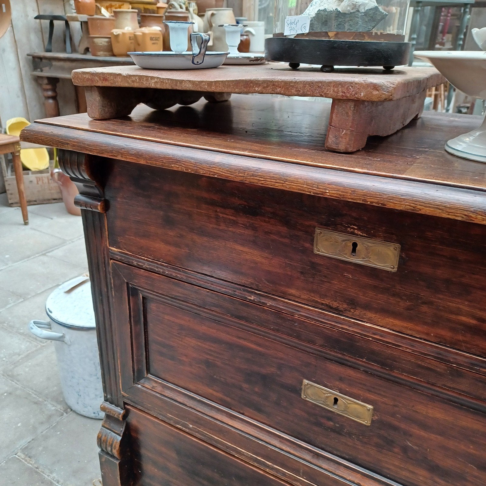 Leuke Franse ladenkast/kast/kastje/commode, Ophalen