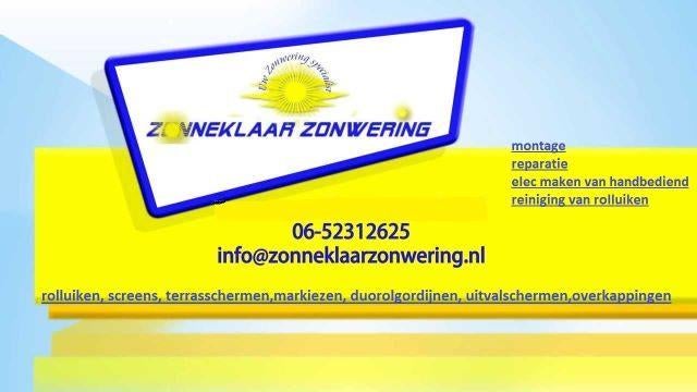 rolluik, reparatie, verkoop, montage, Doe-het-zelf en Verbouw, Rolluiken, Overige kleuren, Minder dan 100 cm, Ophalen of Verzenden