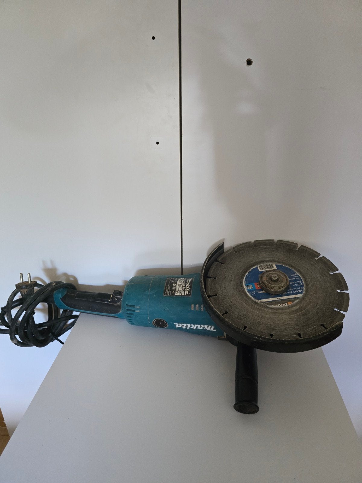 Makita Haakse Slijpmachine - Krachtig en Betrouwbaar, Ophalen of Verzenden, Gebruikt, 1000 watt of meer, Haakse handslijpmachine