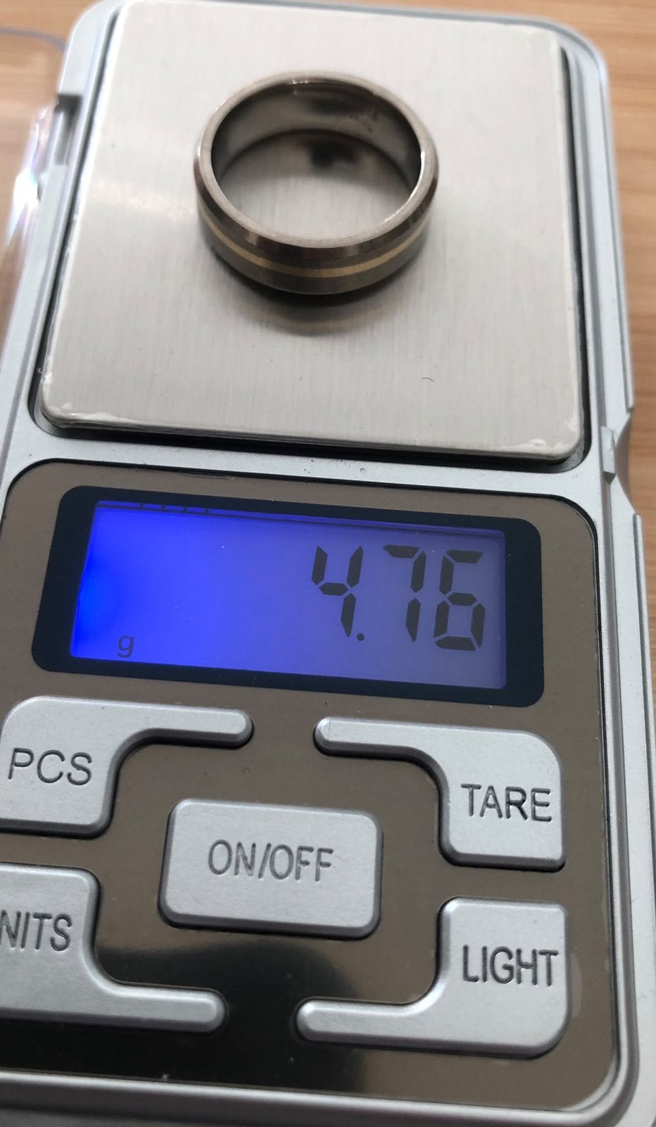 Boccia titanium 14 karaats 585 goud ring, Ophalen of Verzenden, Zo goed als nieuw, Goud, Dame