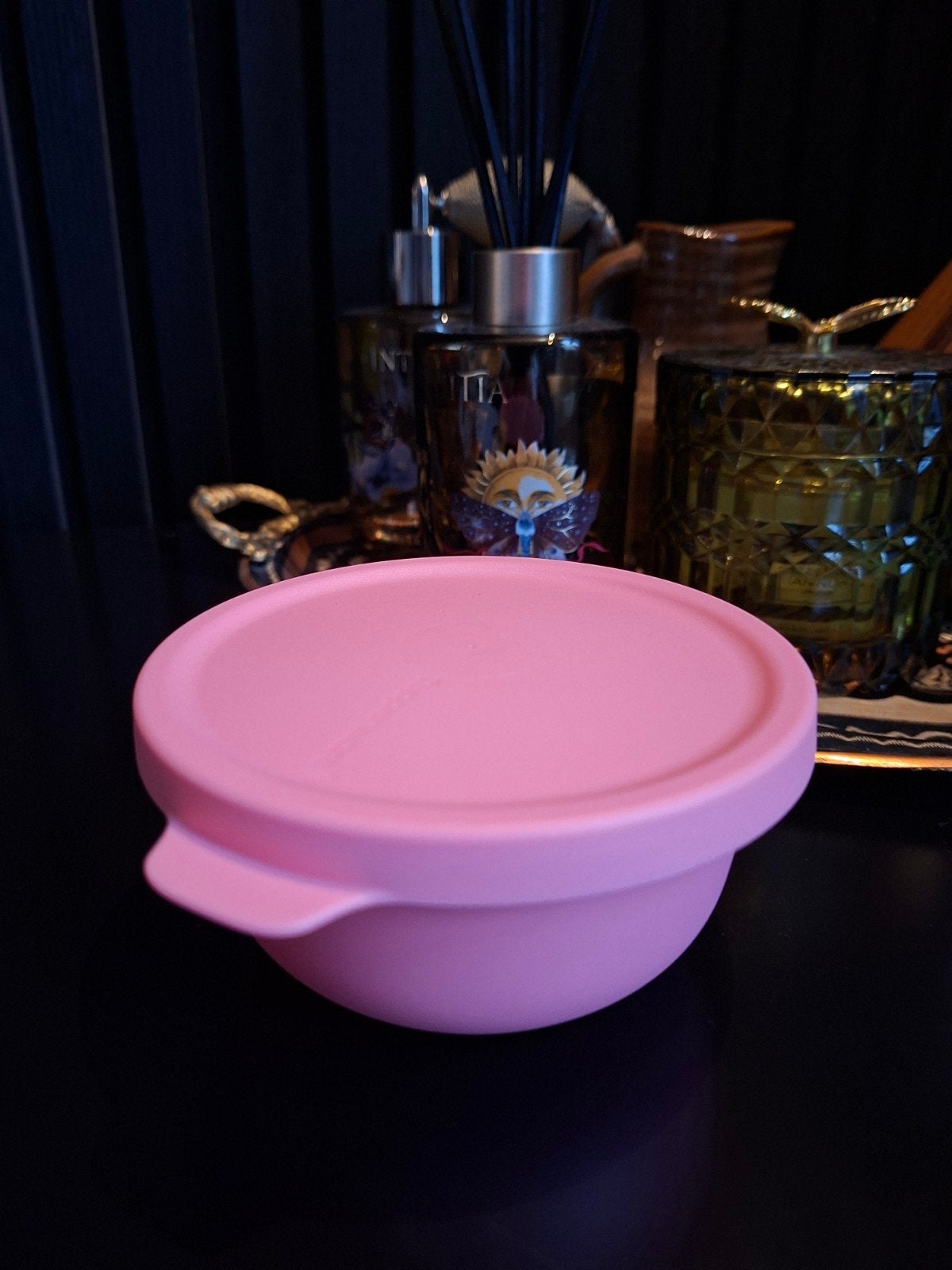 Tupperware 200ml bakje roze met deksel, Overige kleuren, Nieuw, Ophalen of Verzenden, Bak of Kom