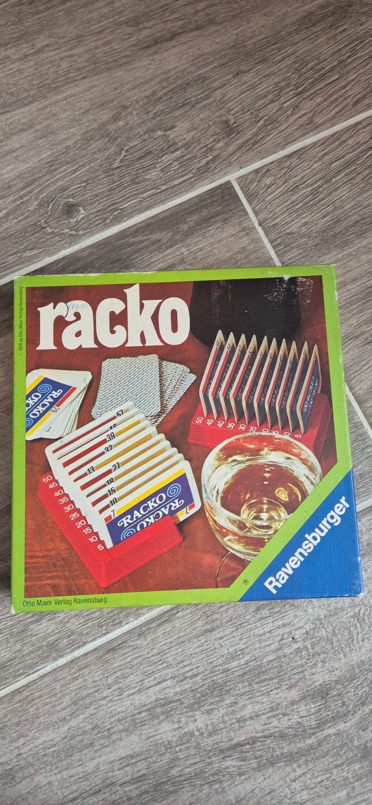 Racko kaartspel van Ravensburger - Vintage editie, Hobby en Vrije tijd, Een of twee spelers, Ophalen of Verzenden, Gebruikt, Ravensburger