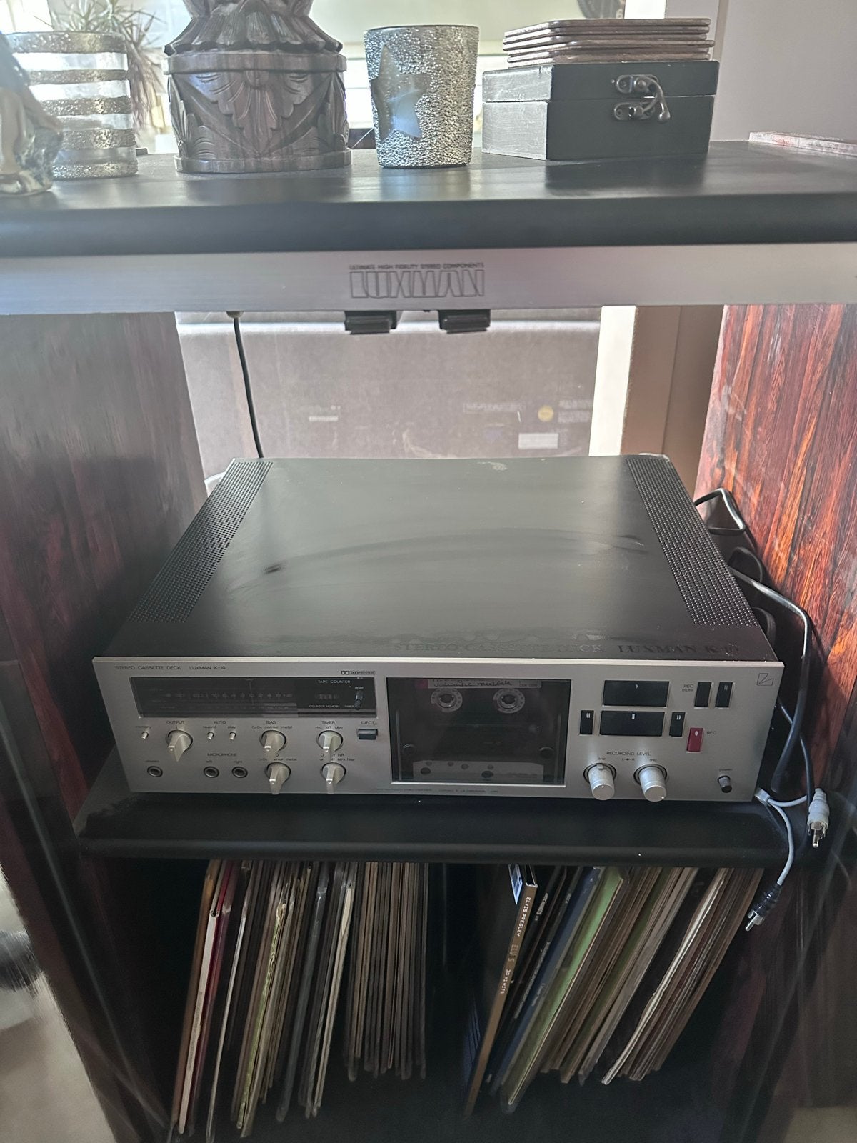 Luxman K-10 Stereo Cassette Deck, Audio, Tv en Foto, Cassettedecks, Ophalen of Verzenden, Enkel, Overige merken, Tape counter