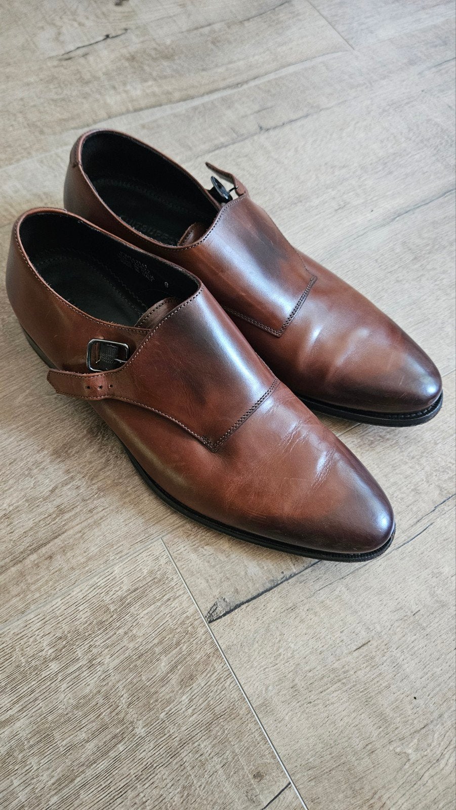 Suitsupply leren gespschoenen - perfect voor evenementen, Kleding | Heren, Schoenen, Bruin, Ophalen of Verzenden, Suitsupply, Gespschoenen