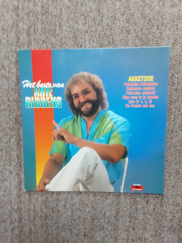 vinyl lp Arie Ribbens het beste van, LP, Gebruikt, Ophalen of Verzenden, Levenslied of Smartlap