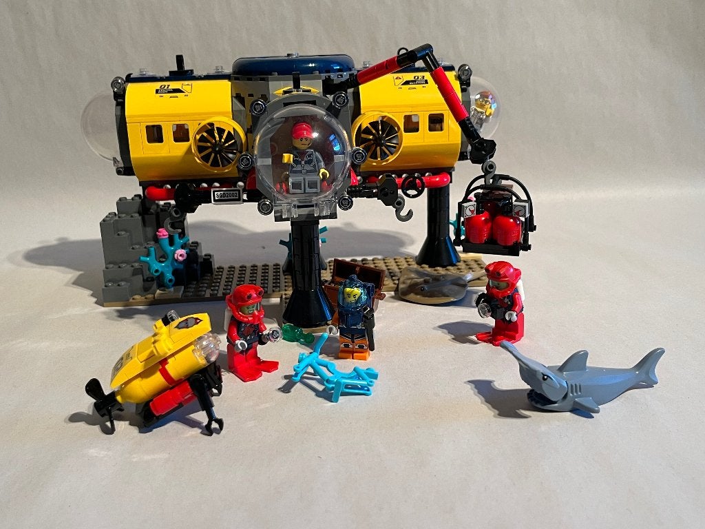 LEGO CITY | 60264 en 60265 | Verkenningsduikboot en Basis, Kinderen en Baby's, Speelgoed | Duplo en Lego, Ophalen of Verzenden