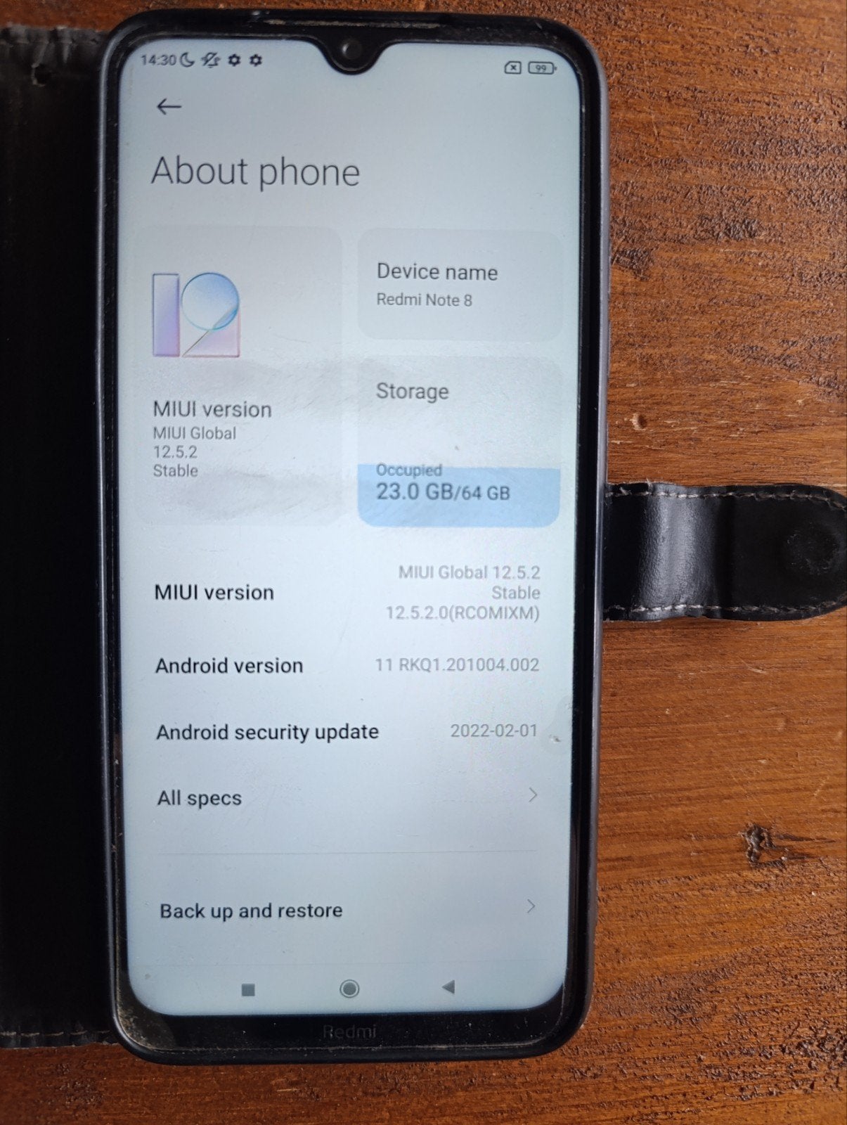 Redmi note 8, Gebruikt, Overige modellen, Ophalen of Verzenden, Zonder simlock
