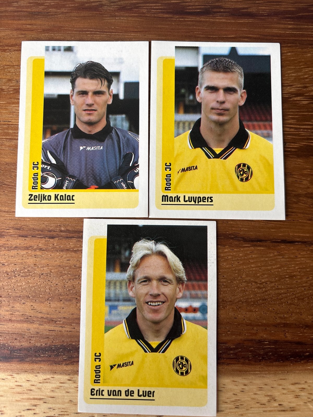 Panini Voetbal 1999 Roda JC Spelerskaarten, Ophalen of Verzenden, Zo goed als nieuw, Stickers en Plaatjes