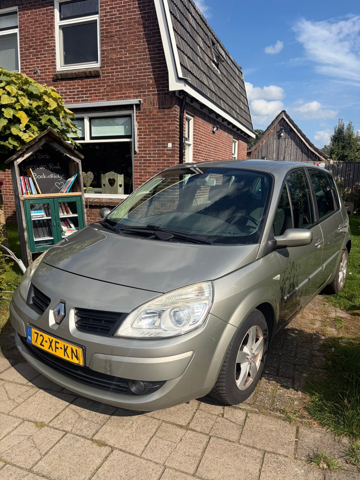 Renault Scénic 1.6-16V Benzine/LPG Apk 3-10-2027, Auto's, 4 cilinders, 1337 kg, Origineel Nederlands, Bedrijf