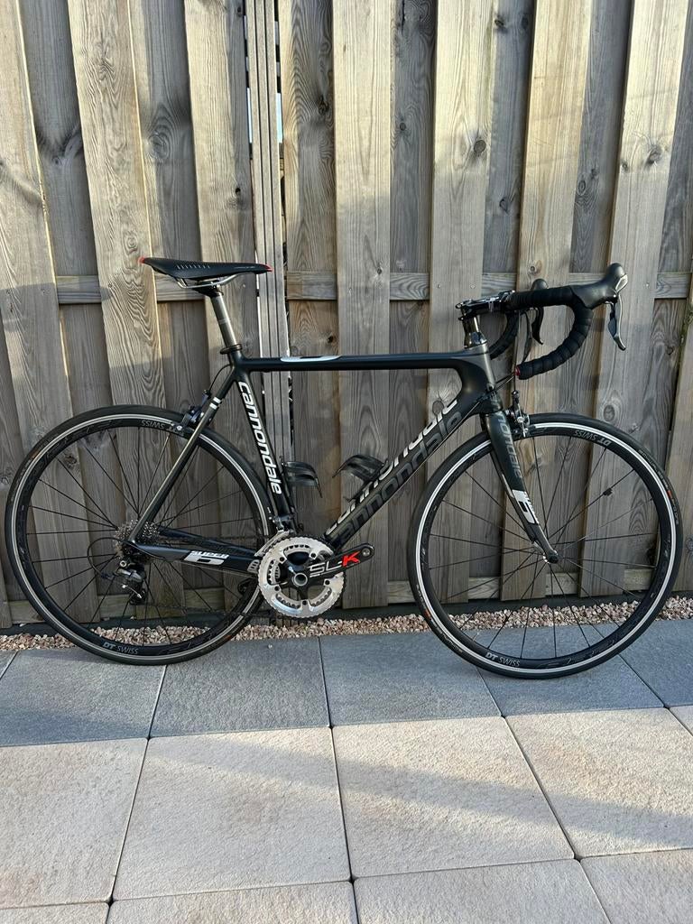 Cannondale super six, shimano ultegra 6700 2 x 10 speed., 28 inch, Carbon, Zo goed als nieuw, 15 tot 20 versnellingen