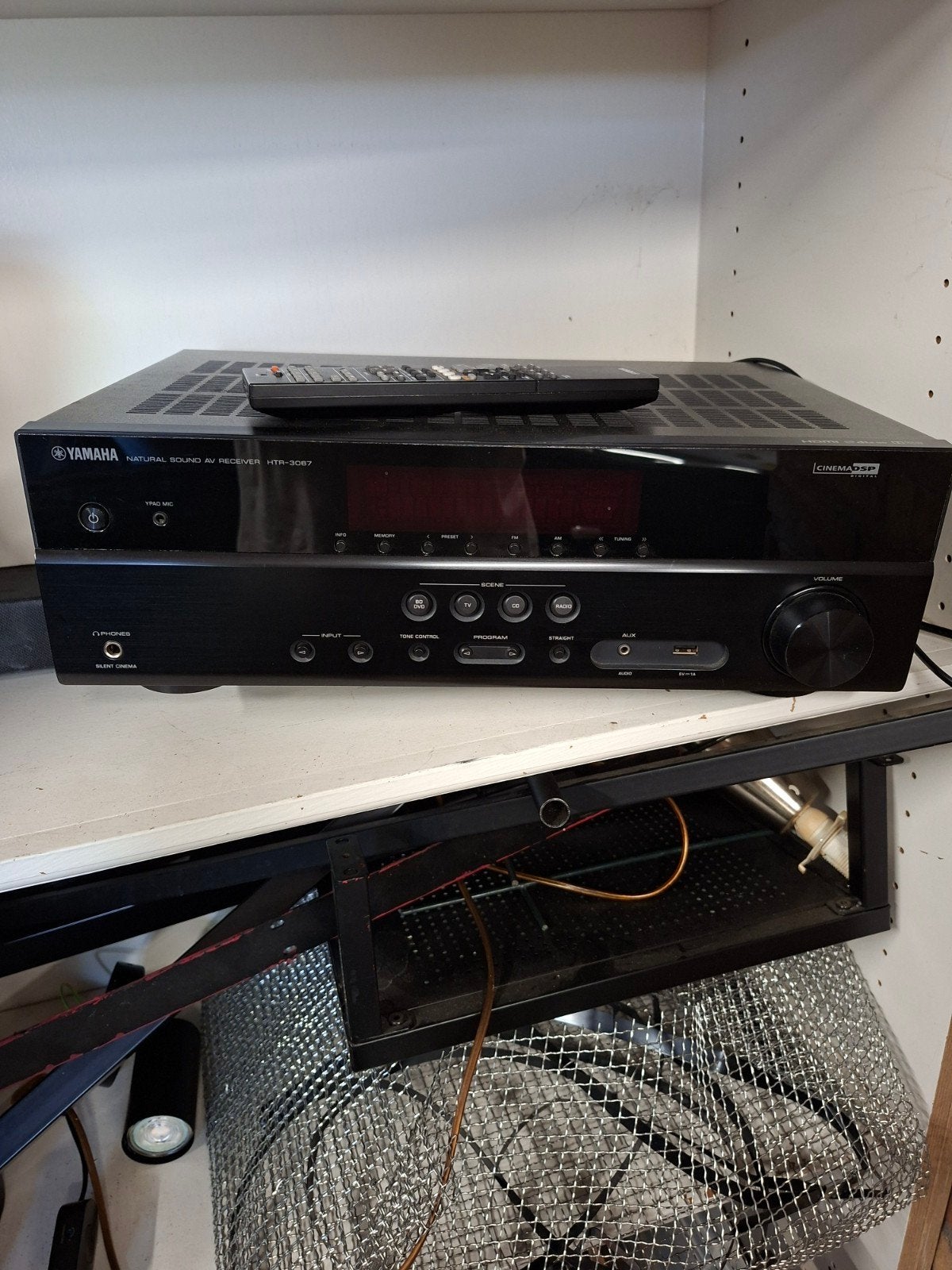 Yamaha HTR-3067 Natural Sound AV Receiver, Gebruikt, Yamaha, Ophalen of Verzenden, 60 tot 120 watt