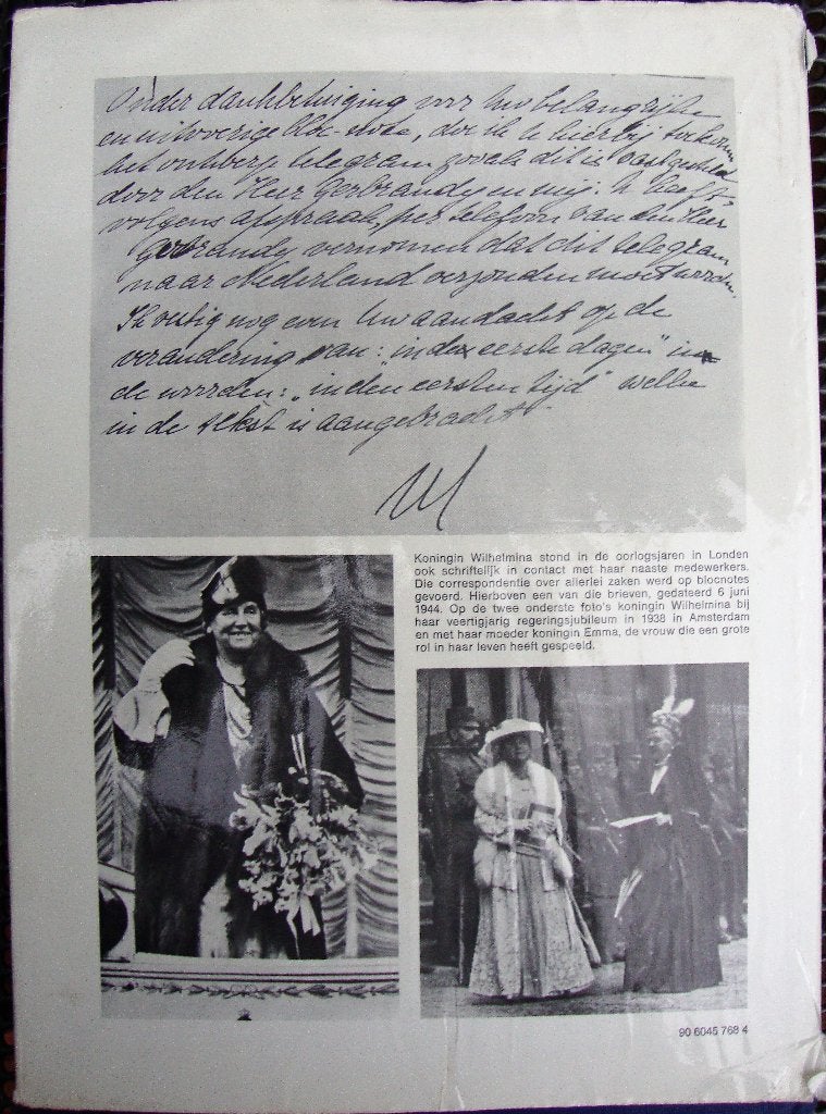 Boek Wilhelmina Moeder des Vaderlands, Verzamelen, Ophalen of Verzenden, Gebruikt, Nederland, Tijdschrift of Boek