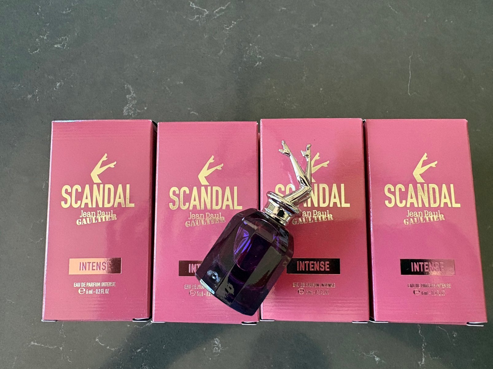 JpGaultier Scandal miniatuur. €15,-🛍️, Ophalen of Verzenden, Nieuw, Miniatuur, Gevuld