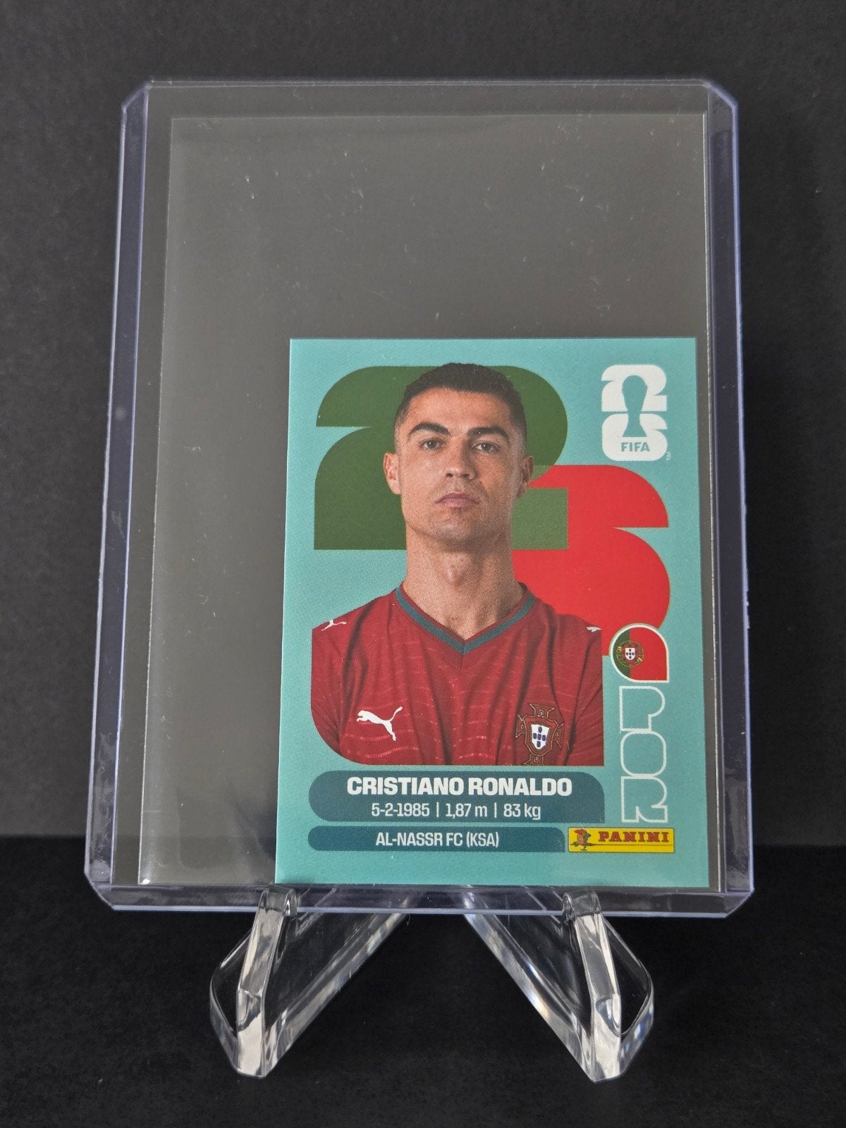 Cristiano Ronaldo Panini Sticker Last Dance 2026 World Cup, Verzenden, Nieuw