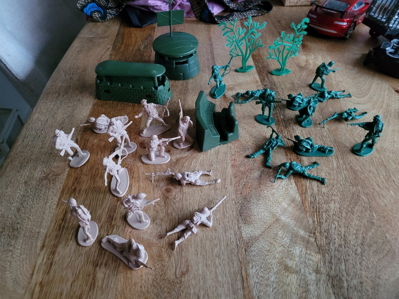 Leuke set Leger poppetjes, Kinderen en Baby's, Speelgoed | Actiefiguren, Ophalen of Verzenden, Gebruikt