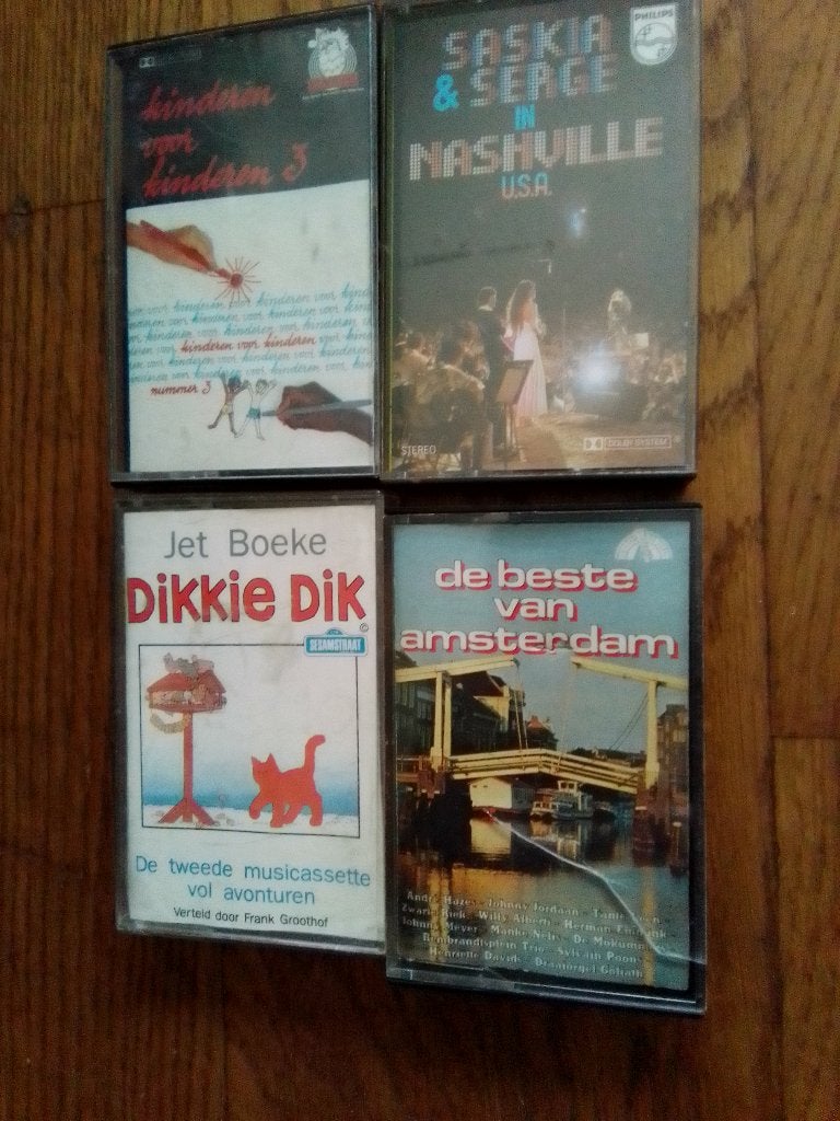 25 cassette bandjes, Cd's en Dvd's, Ophalen of Verzenden, Gebruikt, Overige genres, 2 t/m 25 bandjes