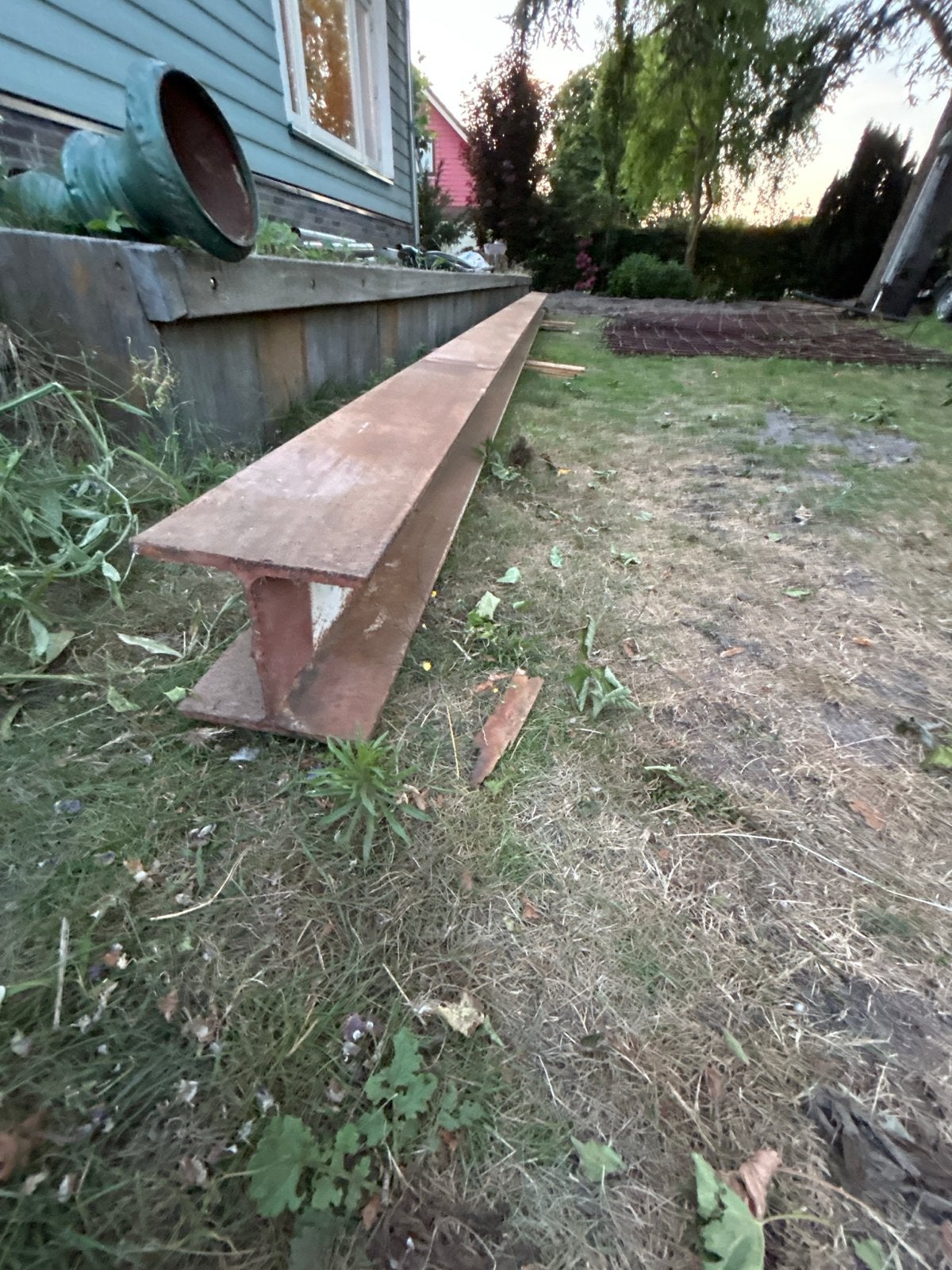 Stalen H-profiel 684,5 x 17,5 x 18 cm, Ophalen, Gebruikt, IJzer