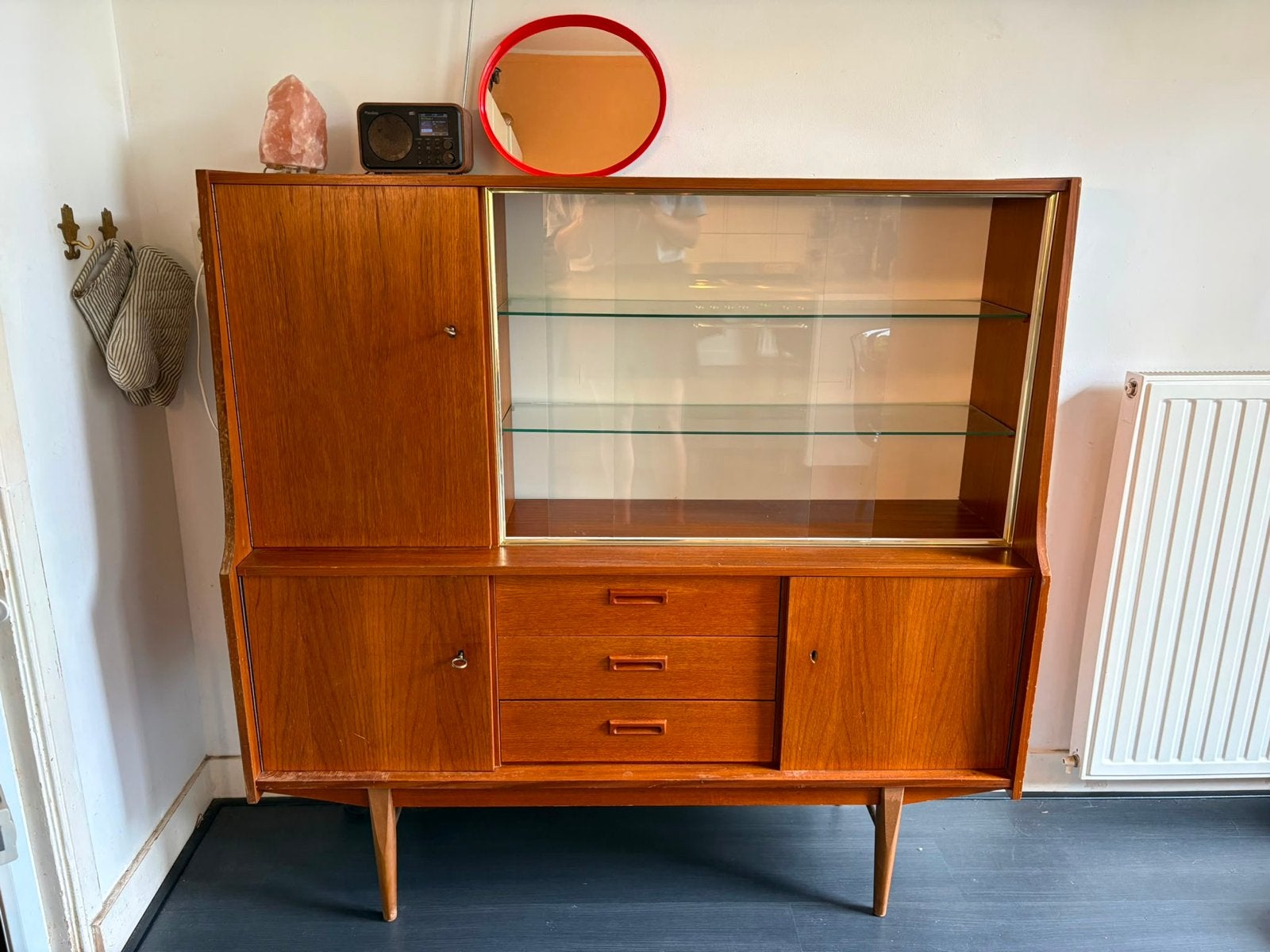 Mooie vintage jaren '60 kast Deens, Antiek en Kunst, Ophalen