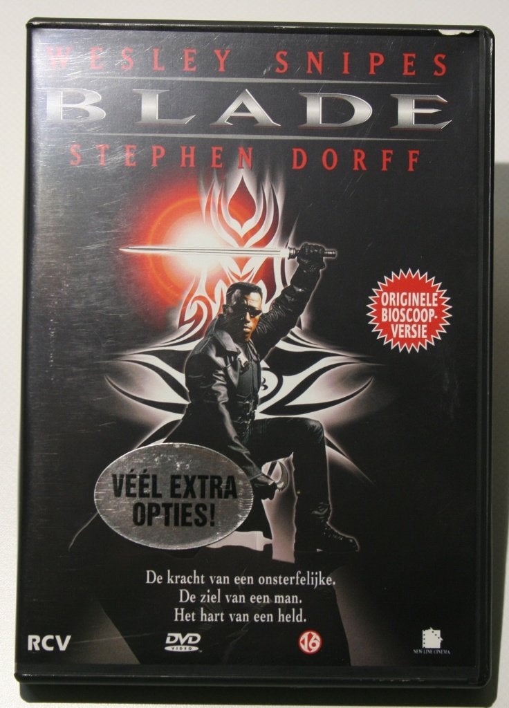 DVD: Blade, Vanaf 16 jaar, Ophalen of Verzenden, Zo goed als nieuw, Vampiers of Zombies