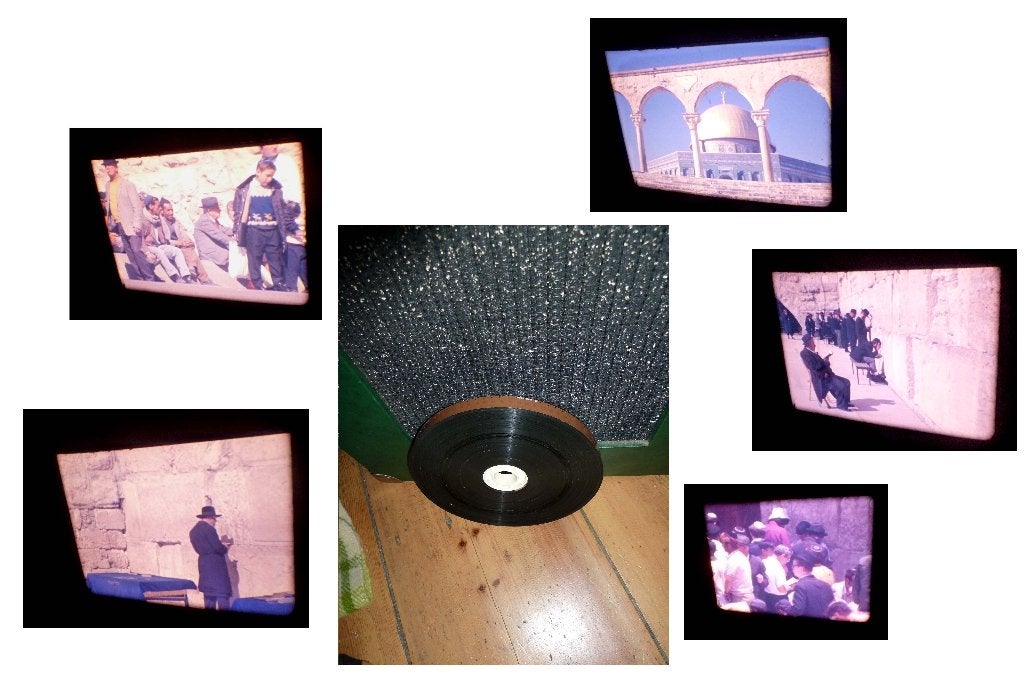 16mm Jerusalem en Klaagmuur beelden - kleur silent 200mtr -, Ophalen of Verzenden, 16mm film