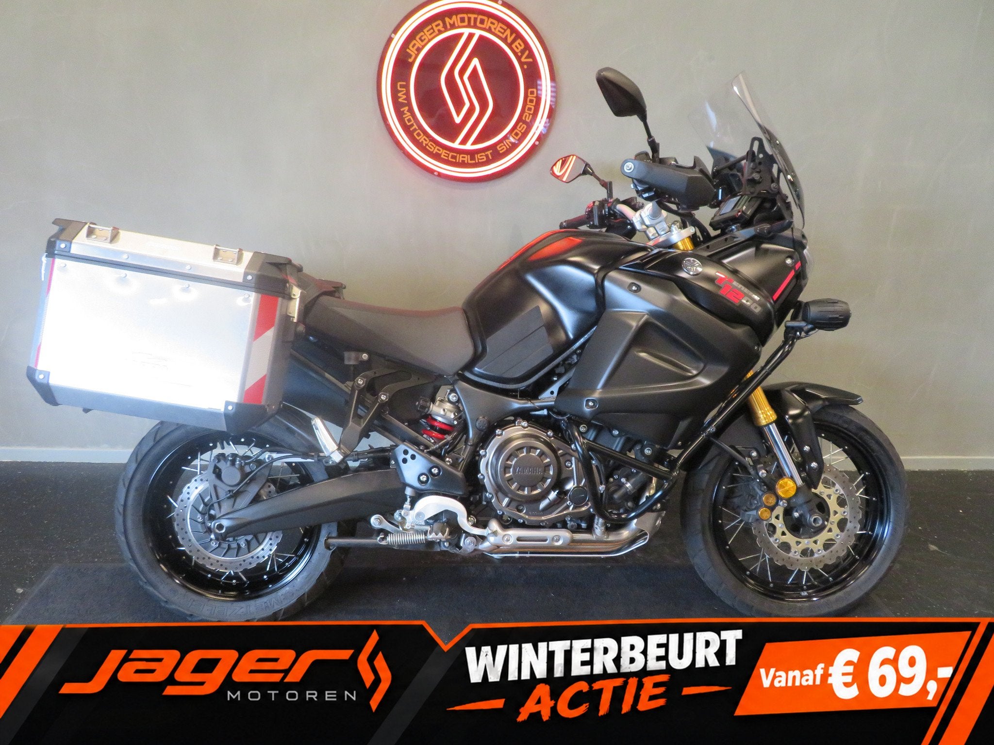 Yamaha TENERE 1200 SUPER TENERE BLACK (bj 2019), Motoren, 1753 cc, Toermotor, Gebruikt, Bedrijf