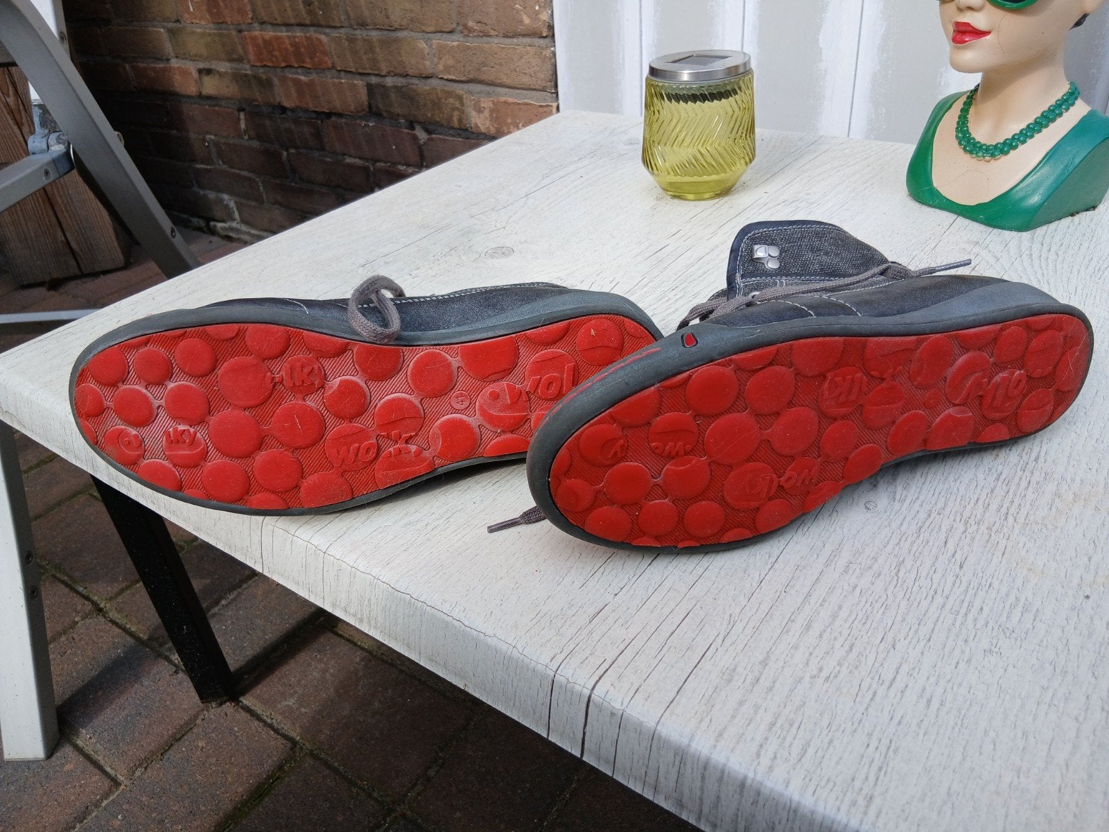 ** Wolky's **, Ophalen, Wolky, Grijs, Sneakers of Gympen