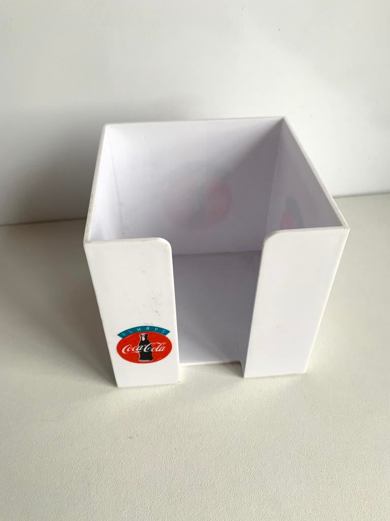 Zeer nette memoblaadjes houder van Coca Cola, Ophalen of Verzenden, Zo goed als nieuw, Gebruiksvoorwerp